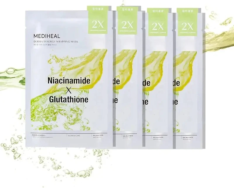 MEDIHEAL Derma Synergy Wrapping Mask Blemish 10pcs