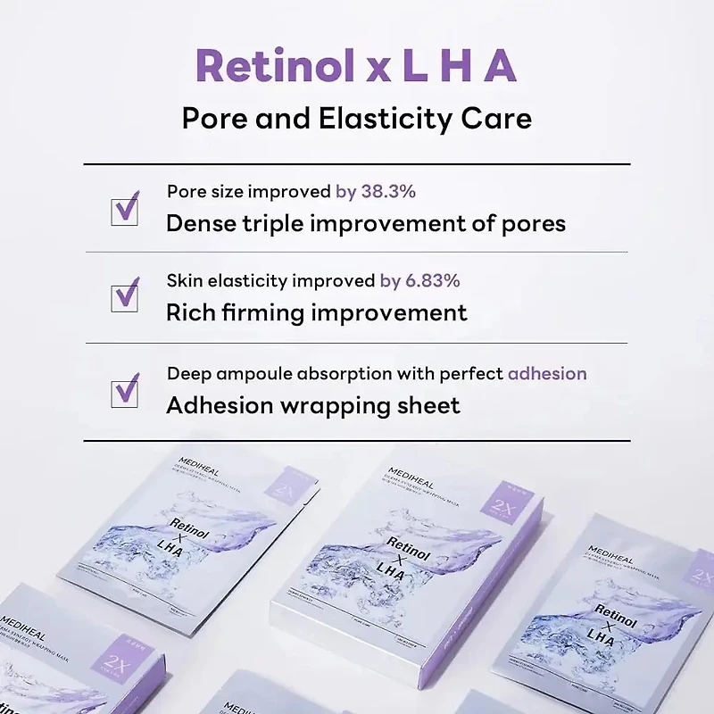 MEDIHEAL Derma Synergy Wrapping Mask Pore 10pcs