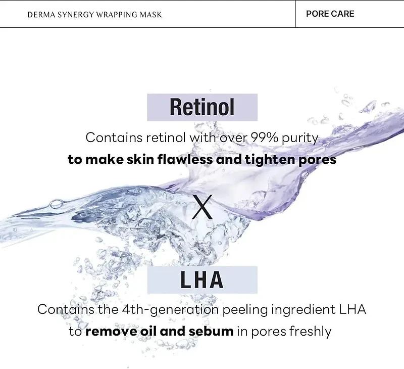 MEDIHEAL Derma Synergy Wrapping Mask Pore 10pcs