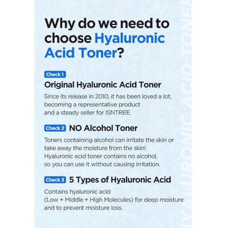 Isntree Hyaluronic Acid Toner 200ml