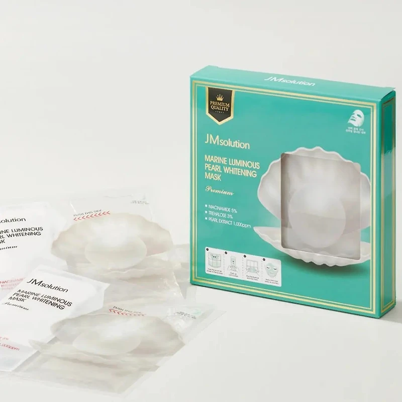 JM Solution Marine Luminous Pearl Deep Moisture Mask Premium