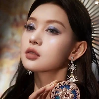 Flower Knows Little Angel Embossed Highlighter L04 Moon River