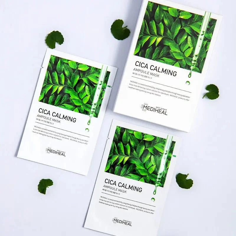 MEDIHEAL Cica Calming Ampoule Mask