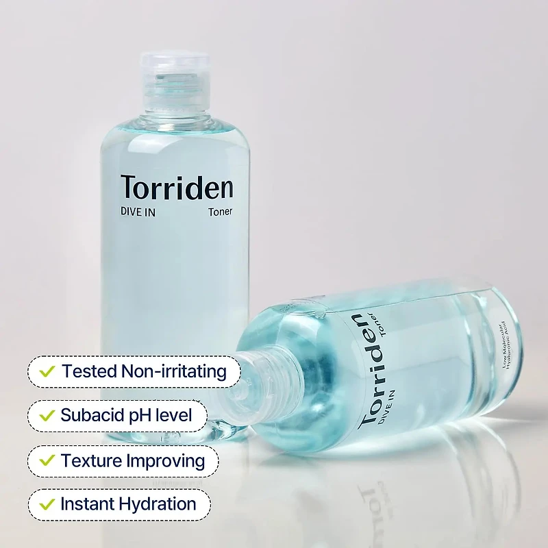 Torriden DIVE-IN Low Molecule Hyaluronic Acid Toner 300ml