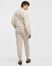 Pull à manches longues et col rond en tissu polaire - Hyba