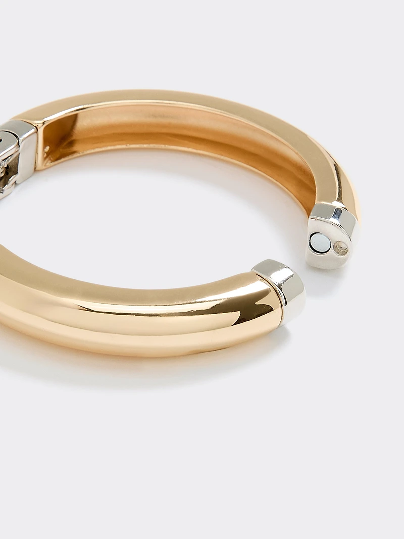 Two Tone Cuff Bracelet