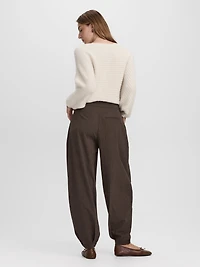 Pantalon balloon à taille haute - L’Intemporelle