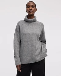 Long-Sleeve Turtleneck Pullover