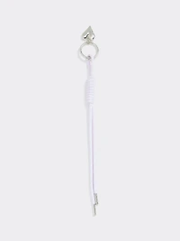 Breloque pour sac en corde avec coeur