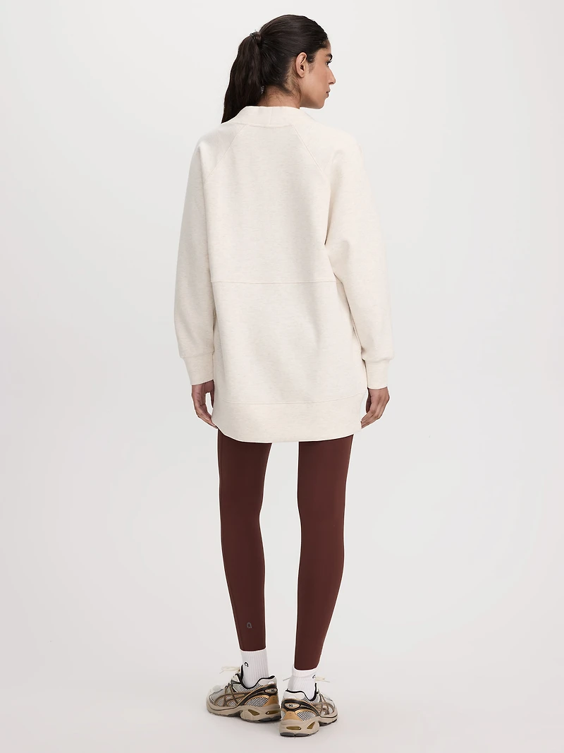 Long-Sleeve Open Cardigan with Pockets - HYLUX Hyba