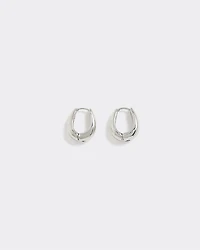 Chunky Oval Hoops