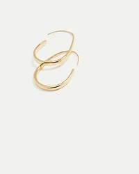 Anneaux larges allongés