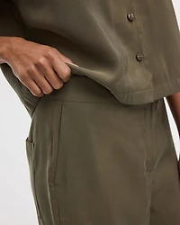 Wide-Leg High-Rise Pant