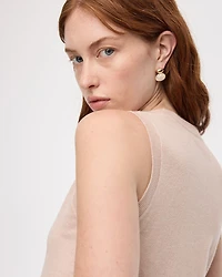 Sleeveless Crew-Neck Top