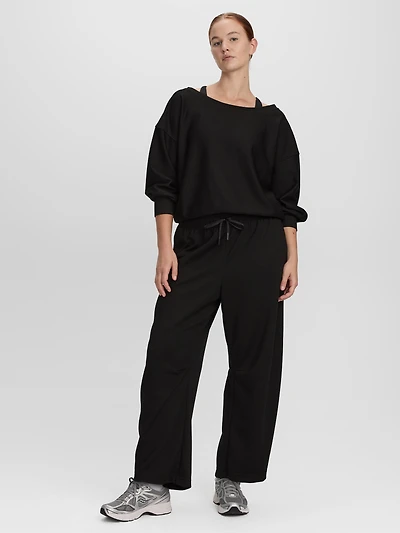 Pantalon à enfiler jambe ballon