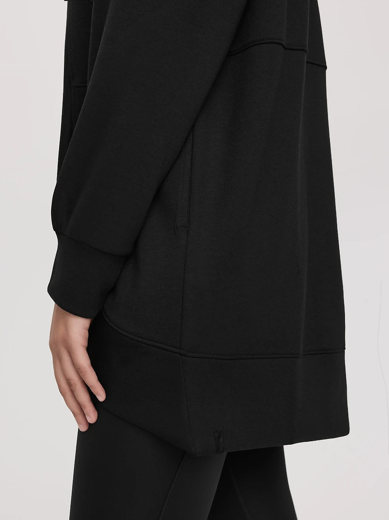 Long-Sleeve Open Cardigan with Pockets - HYLUX Hyba
