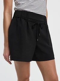 High-Rise Pull-On Shorts