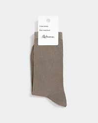 Lightweight Fine-Ribbed Socks