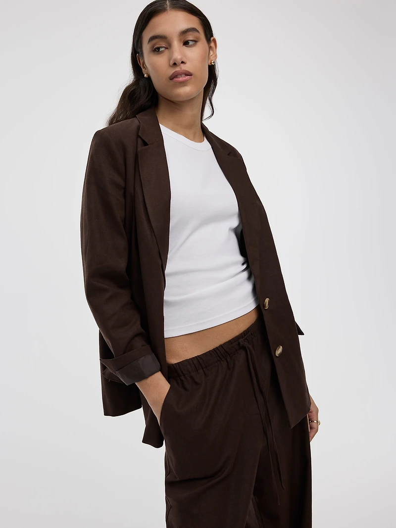 Linen Blazer