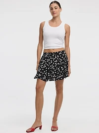 Pleated Skort