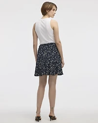 Mini jupe avec ourlet à volants