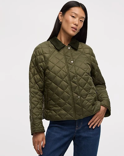Short Quilted Jacket