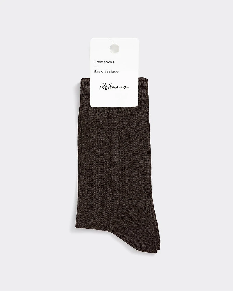 Lightweight Fine-Ribbed Socks