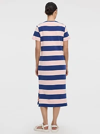 Striped T-Shirt Dress - Hyba