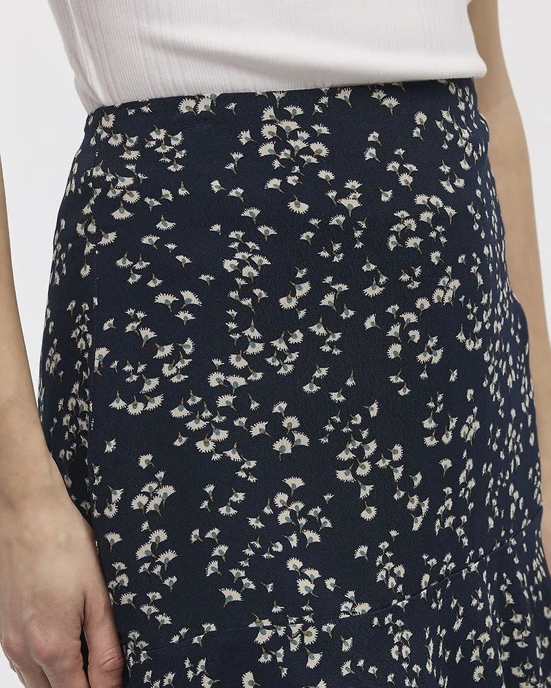 Mini jupe avec ourlet à volants