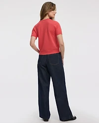 Crew-Neck Sweater Tee - R Essentials