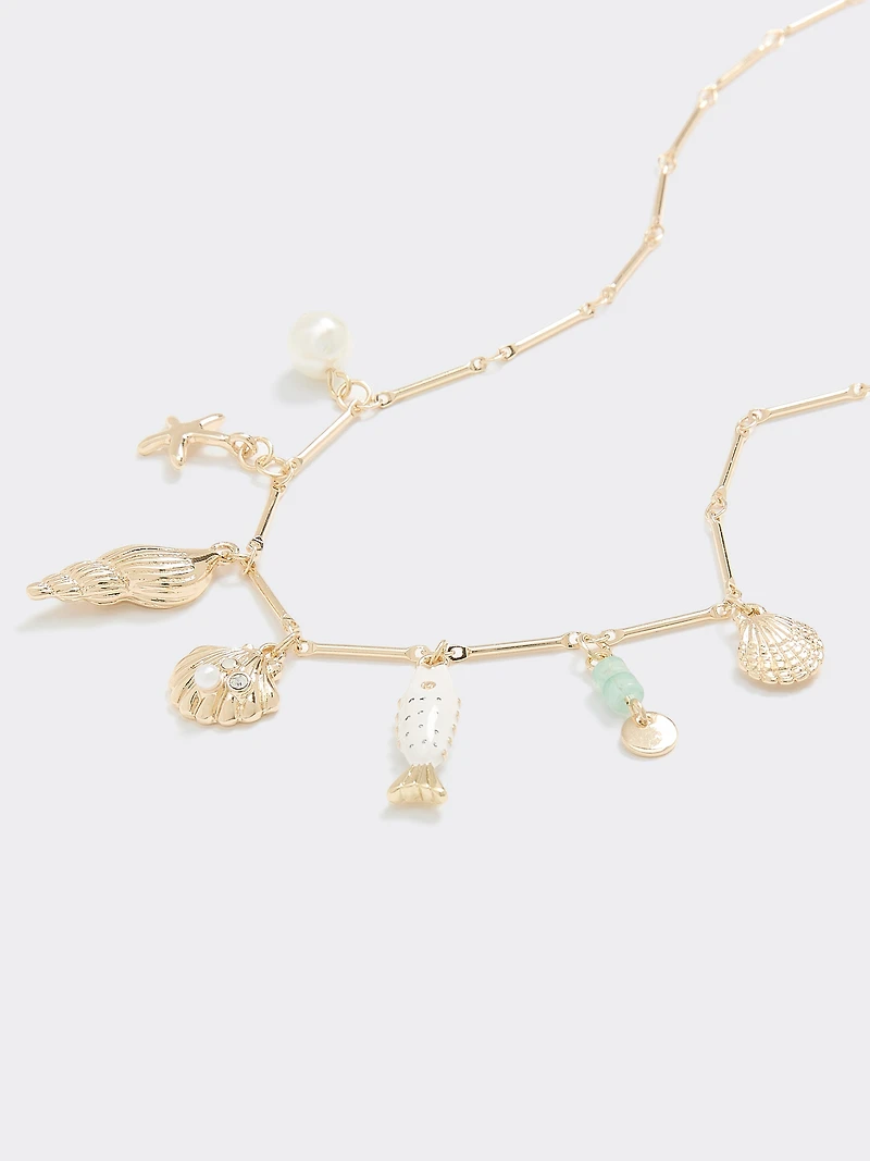 Necklace with Sea Charms