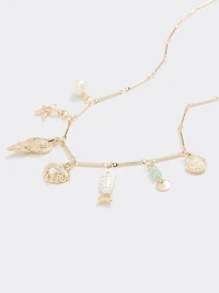 Necklace with Sea Charms