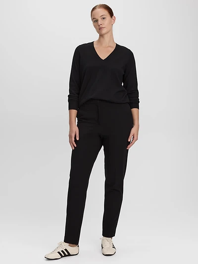 Slim-Leg High-Rise Ankle Pant - Curvy Fit