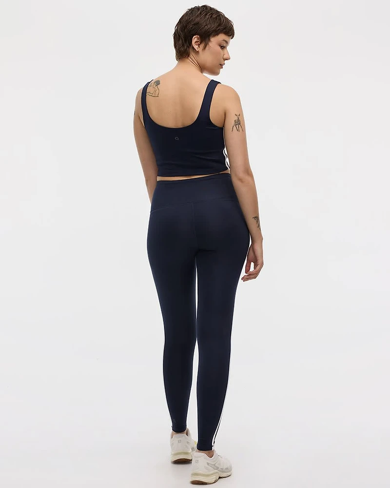 High-Rise Pulse Legging with Contrast Stitches