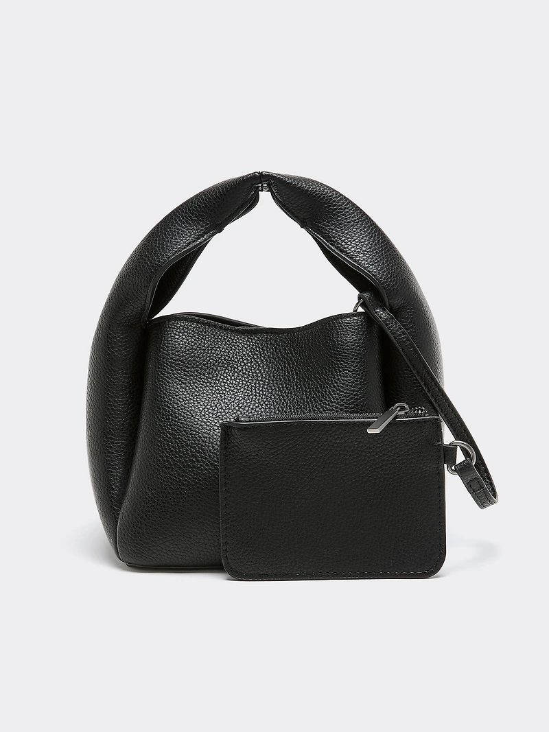 Small Faux-Leather Crossbody Bag