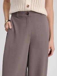 Wide-Leg High-Rise Pant