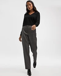 Straight-Leg High-Rise Pant