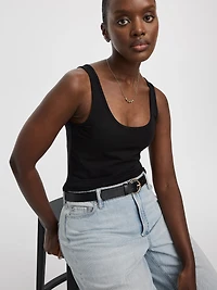 Camisole à col dégag