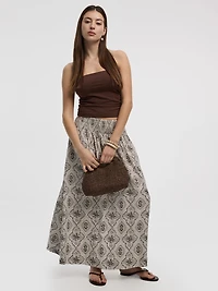 Jupe maxi en silhouette A