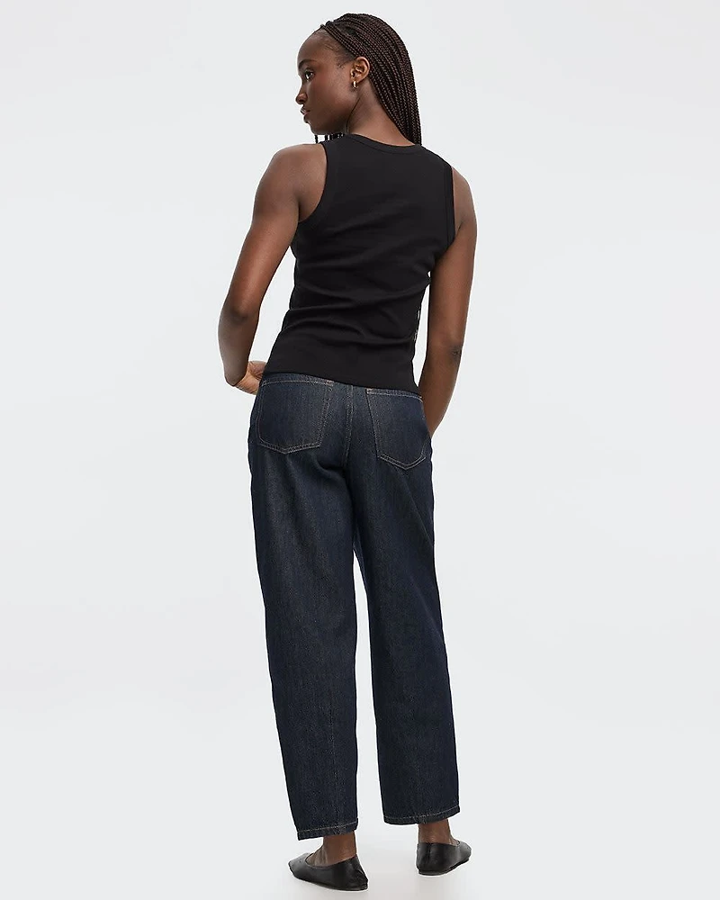 Ribbed Crew-Neck Tank - R Essentials