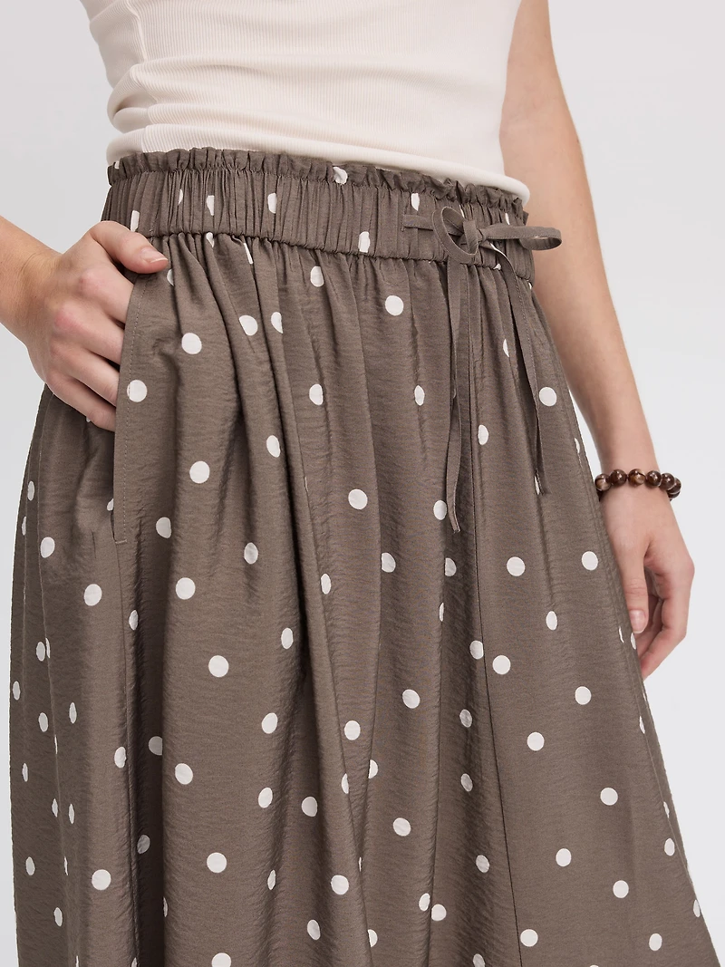 Jupe maxi en silhouette A
