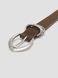 Faux Suede Belt