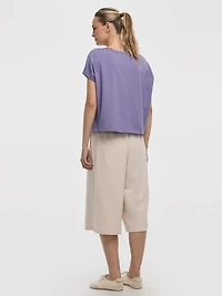 Off-the-Shoulder Short-Sleeve Top - Hyba