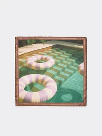 Square Scarf with Pool