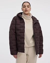 Quilted hooded Jacket - Hyba