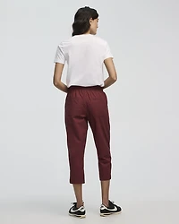 Pantalon capri en popeline