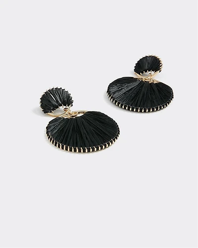 Raffia Pendants Earrings