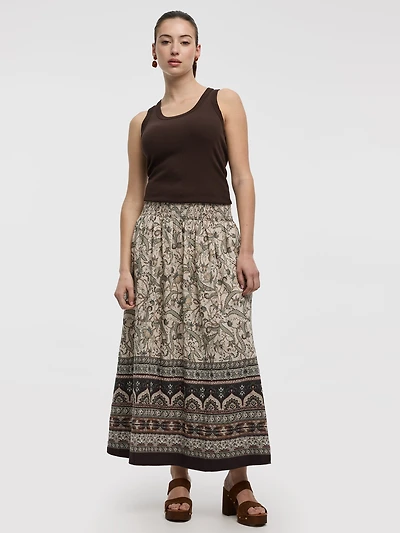 Jupe maxi en silhouette A