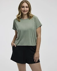 T-shirt ample à col rond - Hyba