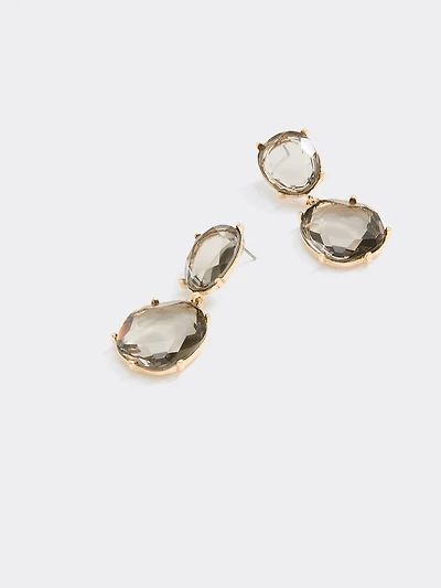 Boucles d'oreilles à pendentifs en pierre